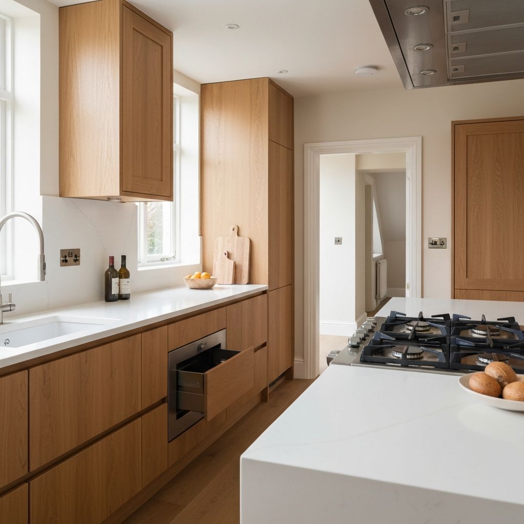 Beautiful fitted kitchen installation