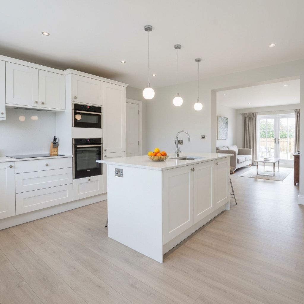 White Gloss with Island